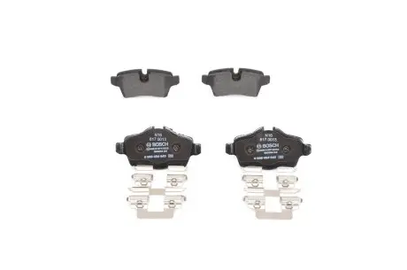 0986494645 Комплект гальмівних колодок, дискове гальмо BOSCH підбір по vin на Brocar