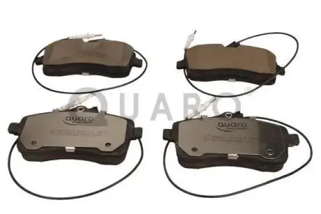 QP8560C KLOCKI HAM. PEUGEOT P. 407 04- 1,6-2,0 QUARO SILVER CERAMIC QUARO подбор по vin на Brocar