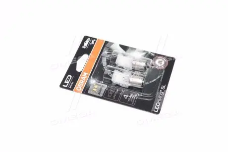 7528DYP02B Автолампа Osram 7528DYP-02B LEDriving P21/5W BAY15d 0,8 W 1,3 W OSRAM подбор по vin на Brocar