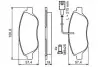 0986424595 Колодки гальмівні (передні) Fiat Stilo/Bravo/Lancia Delta 01-18 BOSCH підбір по vin на Brocar