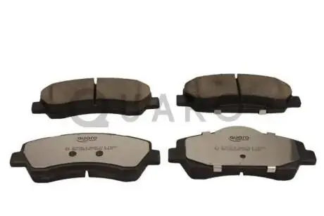 QP7578C KLOCKI HAM. PEUGEOT P. 301 12-/308 13- QUARO SILVER CERAMIC QUARO підбір по vin на Brocar