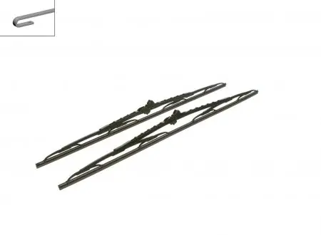 3397118203 Комплект щеток стеклоочистителя каркасных Bosch Twin 700/650 BOSCH подбор по vin на Brocar