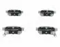 PP404AF Колодки тормозные задние Civic 1,5/1,6 90- JAPANPARTS підбір по vin на Brocar