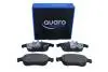 QP4552C KLOCKI HAM. CITROEN P. BERLINGO 08-/C4 QUARO SILVER CERAMIC QUARO підбір по vin на Brocar