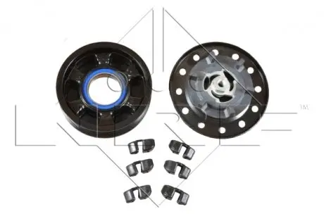 380049 SPRZĘGŁO KOMPRESORA KLIMATYZACJI DENSO 5SE12C 6PK/100MM 12V NRF подбор по vin на Brocar