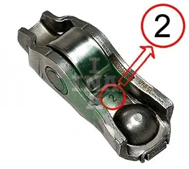 422022210 Коромысло клапана BMW 3 (E90/F30/F80)/5 (E60/F10), N13/N20/N52/N55/S55 (для впуск. клап.) INA подбор по vin на Brocar