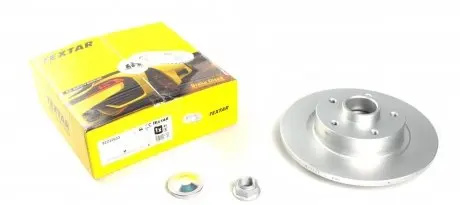 92232603 Диск тормозной (задний) Renault Scenic III 09- (274х11) (с подшипником) PRO TEXTAR подбор по vin на Brocar