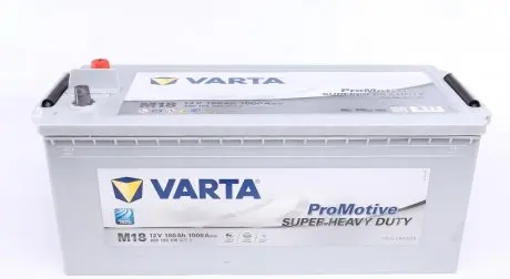 680108100A722 Аккумуляторная батарея 180Ah/1000A (513x223x223/+L/B00) Promotive SHD M18 VARTA підбір по vin на Brocar
