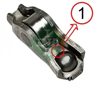 422022110 Коромысло клапана BMW 3 (E90/F30/F80)/5 (E60/F10), N13/N20/N52/N55/S55 (для впуск. клап.) INA подбор по vin на Brocar