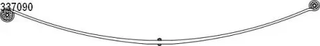 1033709000 RESOR VW T. LT 28-46 II 2.5TDI 99-06 (1 PIÓRO) (740/753MM) CS Germany подбор по vin на Brocar
