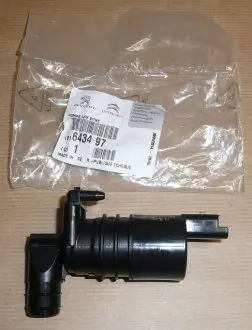 643497 Насос склоомивача PEUGEOT 407, CITROEN C6, C5 (X7) (643497) Citroen/Peugeot PEUGEOT/CITROEN підбір по vin на Brocar