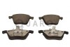 QP1090C KLOCKI HAM. VOLVO P. XC90 05-/S80/V70 QUARO SILVER CERAMIC QUARO підбір по vin на Brocar