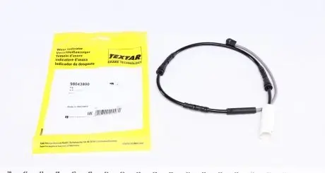 98043800 Датчик зносу гальмівних колодок (передніх) BMW 1 (E82,E87)/ 3 (E90-93) 04-11 (L=723mm) TEXTAR підбір по vin на Brocar