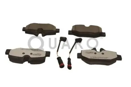 QP1258C Комплект гальмівних накладок, дискове гальмо QUARO підбір по vin на Brocar