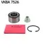 Комплект подшипника ступицы колеса SKF VKBA 7526