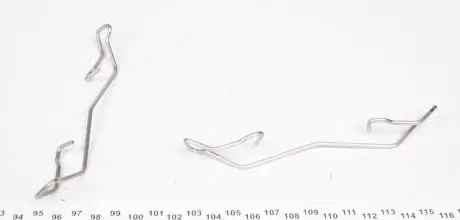 1091187 Планка суппорта (переднего/заднего) прижимная (к-кт) Ford Connect 1.8TDCi 02- (Ate) QUICK BRAKE подбор по vin на Brocar