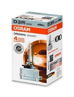 66350 Автолампа Osram 66350 Xenarc Original D3R PK32d-6 35 W прозрачная OSRAM подбор по vin на Brocar
