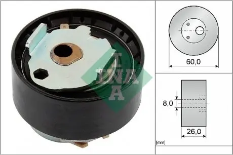 531091910 ROLKA PASKA ROZRZĄDU CITROEN 1,2 PURE TECH DS/OPEL/TOYOTA INA підбір по vin на Brocar