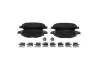 0986494725 Дисковые тормозные колодки, комплект BOSCH підбір по vin на Brocar