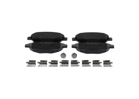0986494725 Дискові гальмівні колодки, комплект BOSCH підбір по vin на Brocar