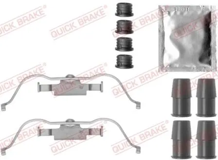 1091790 Монтажний компл.,гальм.колодки QUICK BRAKE підбір по vin на Brocar