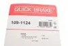 1091124 Р/к дискових гальм. колодок QUICK BRAKE підбір по vin на Brocar