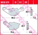 MCB679SI Тормозные колодки TRW підбір по vin на Brocar