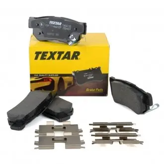2354301 Колодки гальмівні (задні) Hyundai Tucson 2.0 CRDi 04-10 (Mando) Q+ TEXTAR підбір по vin на Brocar