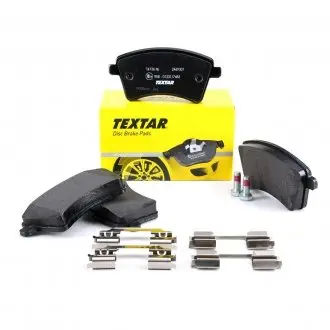 2469301 Колодки гальмівні (передні) Renault Kangoo 08- (TRW) Q+ TEXTAR підбір по vin на Brocar