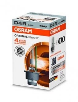 66450 Автолампа Osram 66450 Xenarc Original D4R P32d-6 35 W прозрачная OSRAM подбор по vin на Brocar
