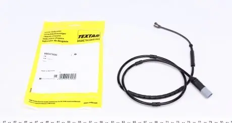 98047600 Датчик зносу гальмівних колодок (задніх) BMW 1 (F20/F21)/ 3 (F30-36) 12- (L=1045mm) TEXTAR підбір по vin на Brocar