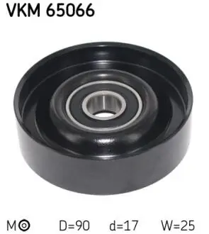 VKM65066 Обводний ролик SKF подбор по vin на Brocar