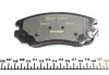 2389101 Колодки тормозные (передние) Hyundai Sonata/Tucson/Kia Sportage 01- (Mando) Q+ TEXTAR підбір по vin на Brocar
