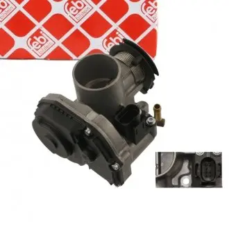 44944 Заслонка дросельна Skoda Octavia 1.6 96-04/ VW Golf/ Polo 1.4/1.6 97-05 FEBI BILSTEIN підбір по vin на Brocar