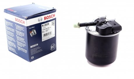 F026402839 Фильтр топливный MB Sprinter 2.2CDI OM651 (с датчиком) BOSCH підбір по vin на Brocar