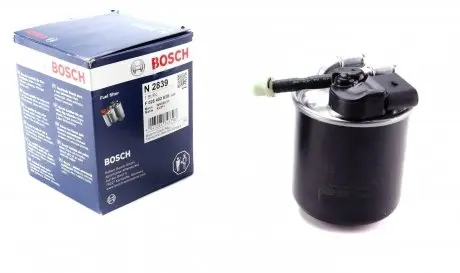 F026402839 Фильтр топливный MB Sprinter 2.2CDI OM651 (с датчиком) BOSCH подбор по vin на Brocar
