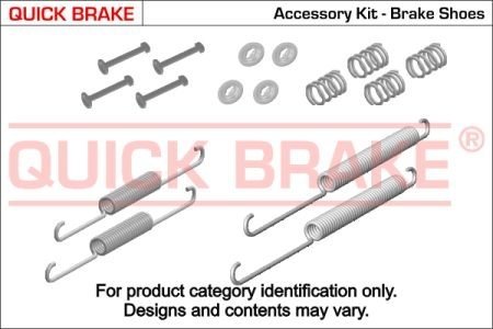 1050787 Гальмівні аксесуари QUICK BRAKE підбір по vin на Brocar