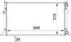 CR607000S Радиатор охлаждения VW Sharan/Seat Alhambra/Ford Galaxy 1.8-2.8/1.9TDI 95-10 MAHLE / KNECHT підбір по vin на Brocar