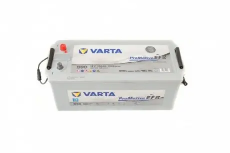 690500105E652 Аккумуляторная батарея 190Ah/1050A (513x223x223/+L/B00) Promotive EFB VARTA підбір по vin на Brocar