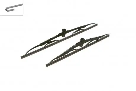 3397010211 Щетки стеклоочистителя (700/650mm) Ford Galaxy/VW Sharan 95-10 (Twin) (заменен на 3397007565) BOSCH підбір по vin на Brocar