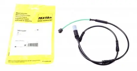 98043200 Датчик зносу гальмівних колодок (задніх) BMW 5 (F07) 09- TEXTAR підбір по vin на Brocar