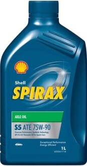 550057966 OLEJ SHELL 75W90 1L SPIRAX S5 ATE SYNT. / GL4/5 / 236.26 SHELL подбор по vin на Brocar