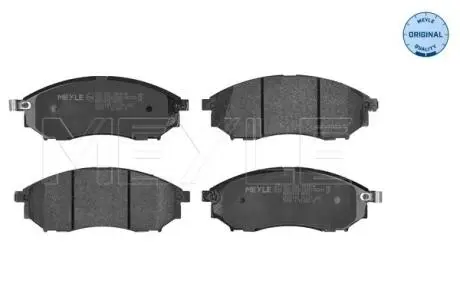 0252369816W Колодки тормозные (передние) Renault Koleos 08-/Nissan Qashqai 07-13/Pathfinder/NP300/Murano 05- MEYLE подбор по vin на Brocar