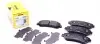 Колодки гальмівні (передні) Nissan Qashqai/X-Trail 07- (Akebono) (141.9x58.6x16.8) 2520201