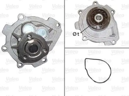 506837 Водяной насос VALEO подбор по vin на Brocar