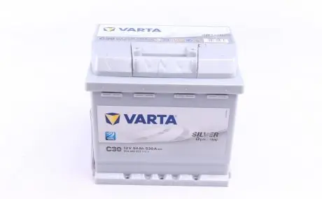 5544000533162 Акумуляторна батарея 54Ah/530A (207x175x190/+R/B13) Silver Dynamic C30 VARTA підбір по vin на Brocar