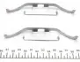 1091682 Планка суппорта (заднего) прижимная (к-кт) VW T5/Touareg 02-15 QUICK BRAKE підбір по vin на Brocar