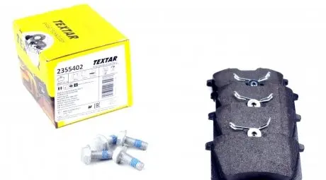 2355402 Колодки тормозные (задние) VW Caddy III 04-/Peugeot 308 07-/Citroen C4 04- (Lucas) (87x53x17.2) TEXTAR подбор по vin на Brocar
