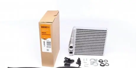 58211 Радіатор пічки Nissan MicraIII/Note/Renault Clio1.5 dCi 03- NRF підбір по vin на Brocar