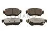 QP4199C KLOCKI HAM. MAZDA T. 6 2,0-2,5 12- QUARO SILVER CERAMIC QUARO підбір по vin на Brocar